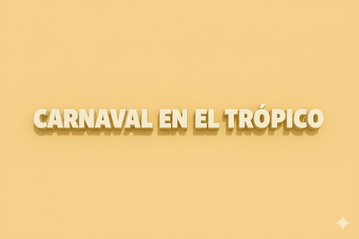CARNAVAL EN EL TRÓPICO