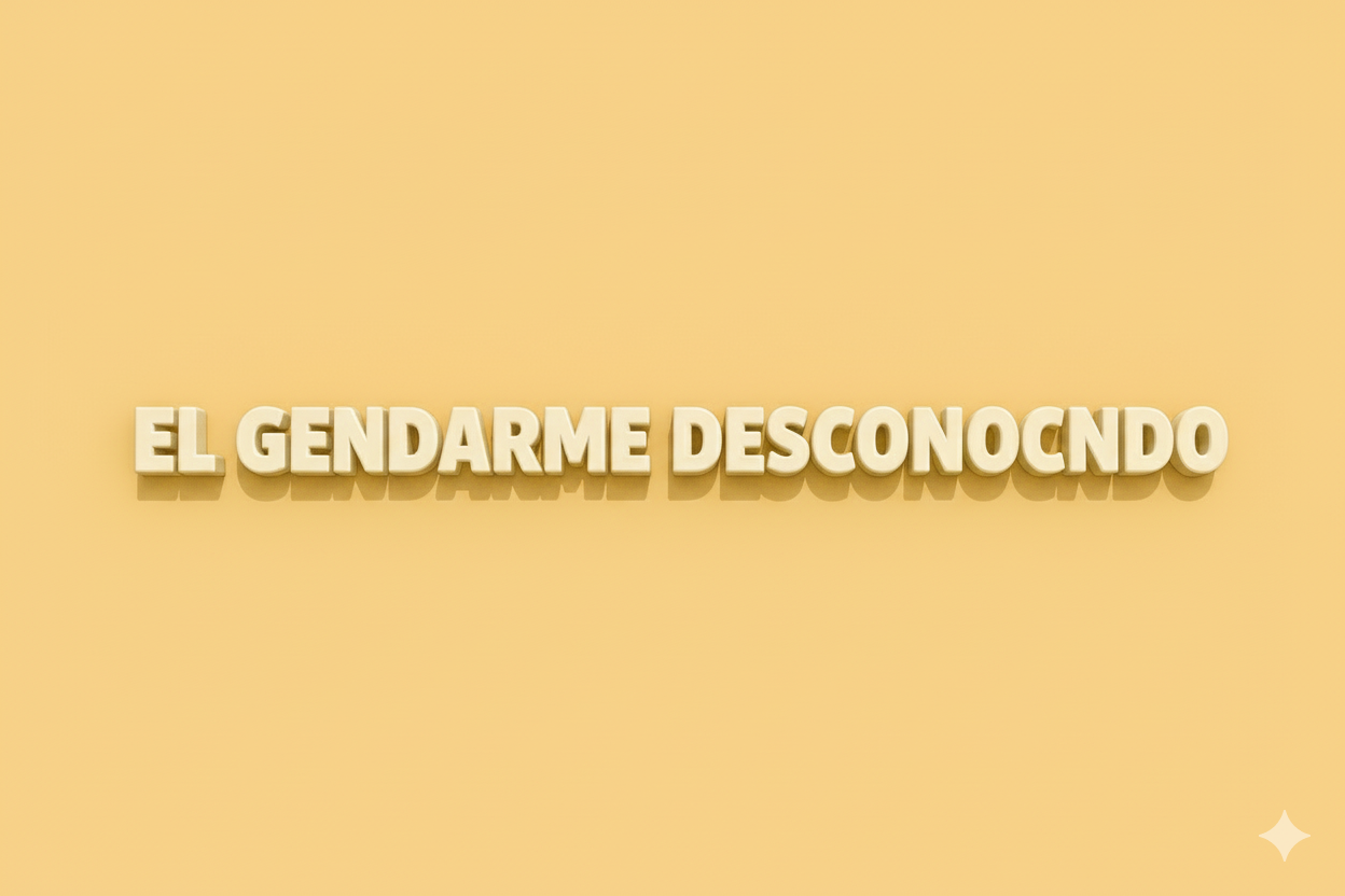 GENDARME DESCONOCIDO