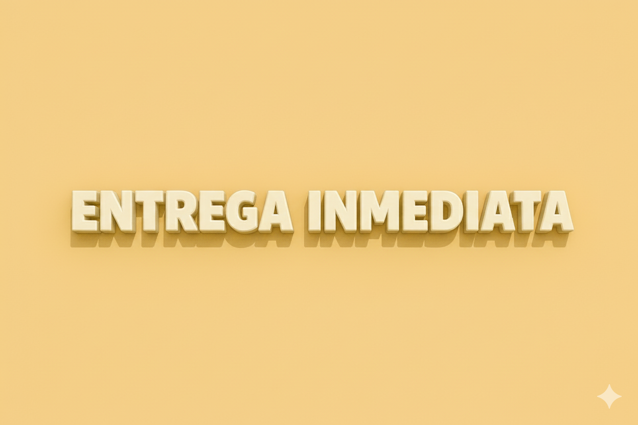 ENTREGA INMEDIATA