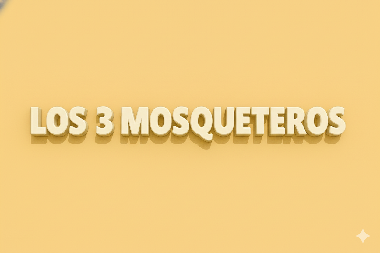 LOS TRES MOSQUETEROS