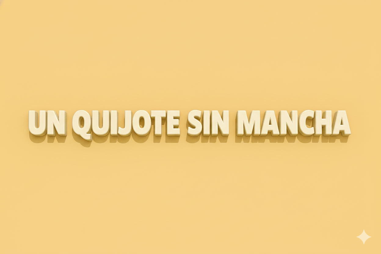 UN QUIJOTE SIN MANCHA